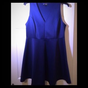 B Famous USA blue mini dress size 1X